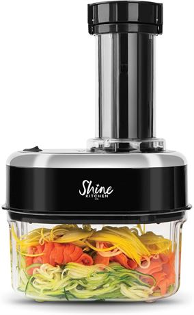 Shine Kitchen Co SES-100 Electric Spiralizer for Veggies