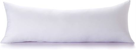Acanva Fluffy Pillow Insert for Bed Sleeping, Decorative Stuffer Cushion