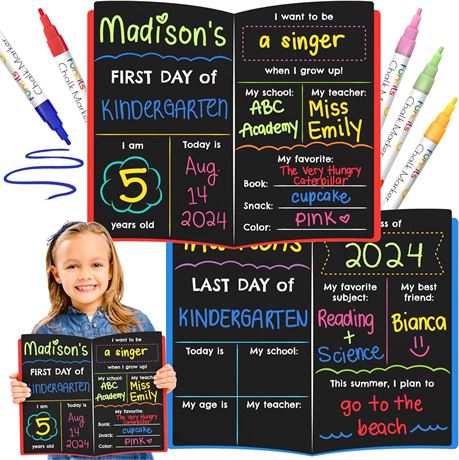 Funcils First Day of School Board (11 x 13") - My First Day of School Sign