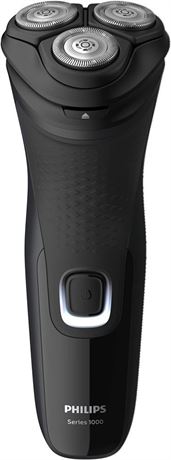 Philips Shaver Series 1000 with Pop-Up Trimmer, Black, S1232/41