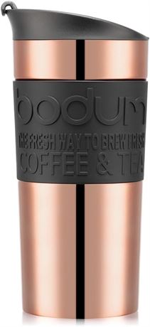 Bodum 11068-18S Travel Mug, 12 oz, Copper