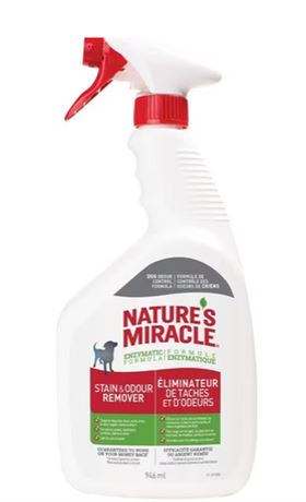 Nature’s Miracle - Stain and Odour Remover - dog odour control formula