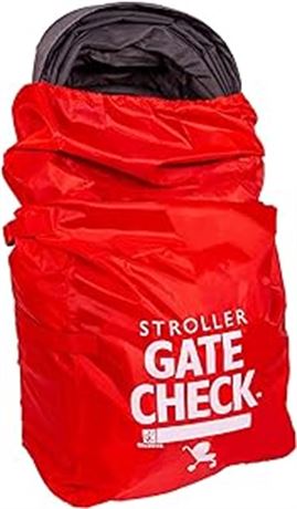 J. L. Childress Gate Check Air Travel Bag for Standard and Double Strollers, Red