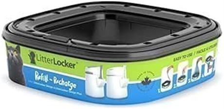 LitterLocker LLD-1R Design and Design Plus Refill Locker, Blue