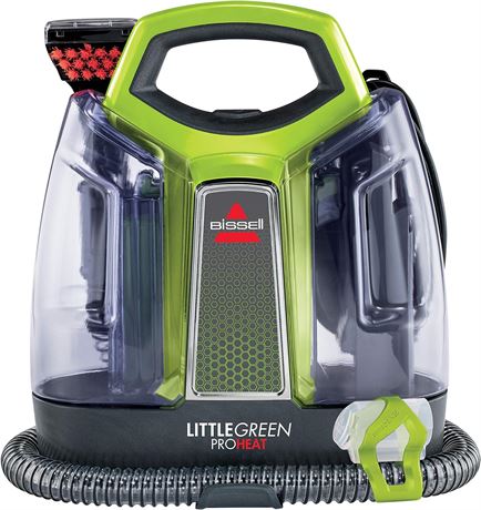 Bissell Little Green Proheat Portable Deep Cleaner/Spot Cleaner with Self-Clean
