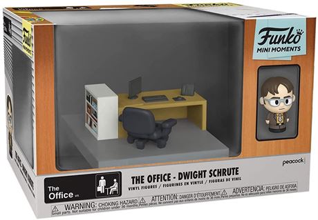 POP Funko TV Mini Moments: The Office - Dwight with Chase (Styles May Vary)
