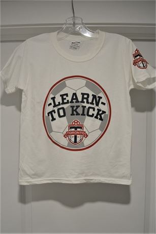 Medium Child Toronto FC TFC Learn to Kick Tee
