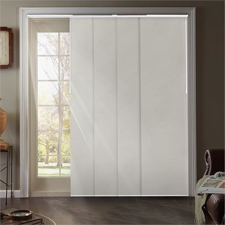 CHICOLOGY Blinds for Sliding Glass Doors, Temporary Wall, Closet Curtain, Room