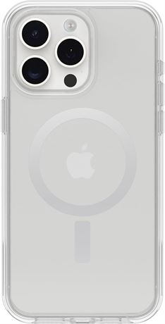 OtterBox iPhone 15 Pro MAX (Only) Symmetry Series Clear Case (Clear)
