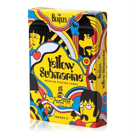 The Beatles Yellow Submarine Playing Cards, Yellow