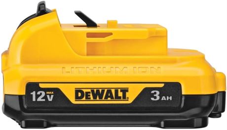 DEWALT 12V MAX 3.0AH Lithium Ion Battery Single Pack (DCB124)