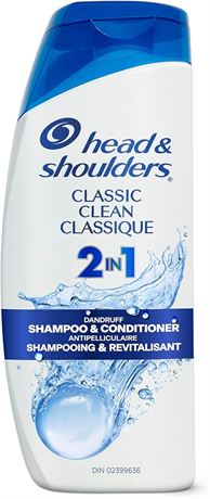 Head & Shoulders Classic Clean 2-in-1 Shampoo + Conditioner, 613ML