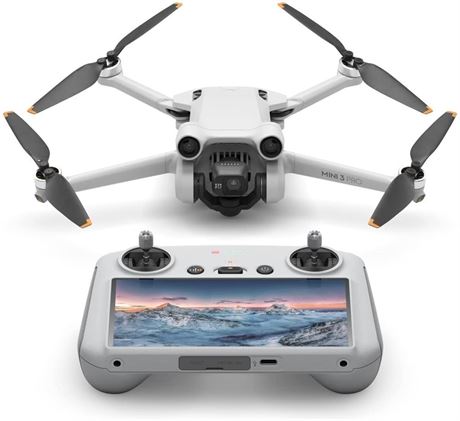 DJI Mini 3 Pro With DJI RC – Lightweight and Foldable Camera Drone