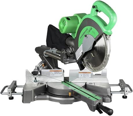 Metabo HPT 10-Inch Sliding Compound Miter Saw, Double-Bevel, Electronic Speed