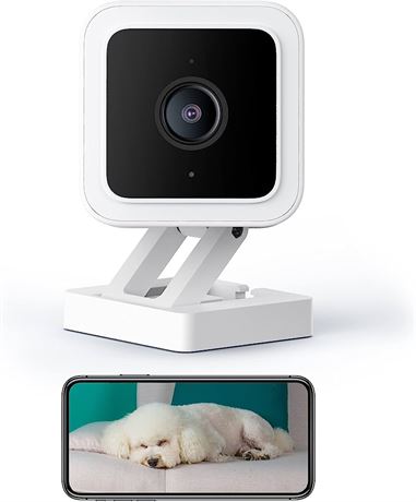 Wyze Cam v3 with Color Night Vision, Wired 1080p HD Indoor/Outdoor Video Camera