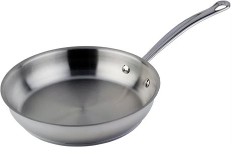 28cm Meyer - Nouvelle Stainless Steel Frying Pan, Induction Cooktop Compatible