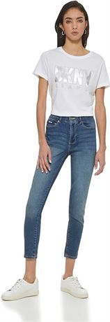 US 29 DKNY Womens E0rk0670, Bleeker Shaping Skinny Jeans