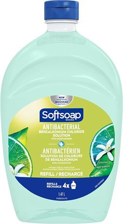 Softsoap Antibacterial Liquid Hand Soap Refill - 1.47 Liters