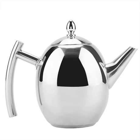 LYUMO Stainless Steel Teapot Tea Coffee Water Kettle Container with Removable