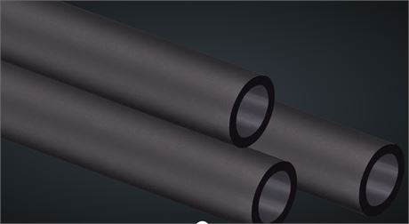 Hydro X Series XT Hardline 14mm Tubing — Satin Black