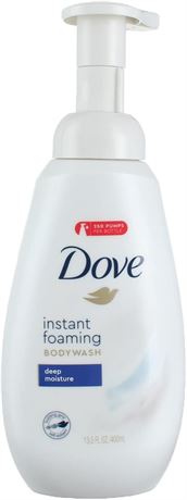 Dove Shower Foam, Deep Moisture, 13.5 oz
