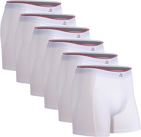 XL SIZE 6 Pack DANISH ENDURANCE Men's Underwear Boxer Briefs