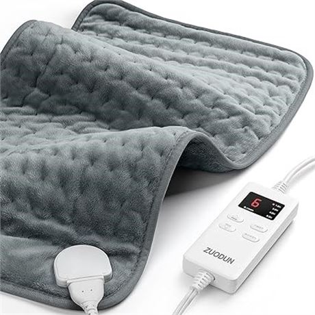 Heating Pad for Back Pain Relief, ZUODUN Electric Heating Pads for Cramps