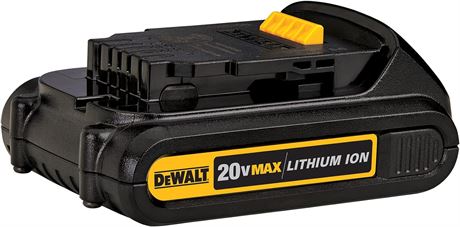 DEWALT 20V MAX Battery, Compact 1.5Ah (DCB201)