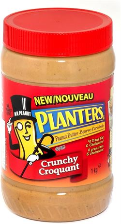 Planters Peanut Butter Crunchy, 1 Kilogram