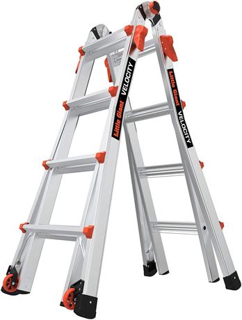 Little Giant 17-Foot Velocity Multi-Use Ladder, 300-Pound Duty Rating,