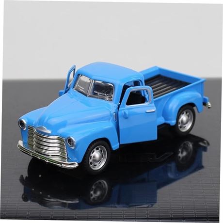 ibasenice Alloy Car Model Little Blue Truck Cars Car Model