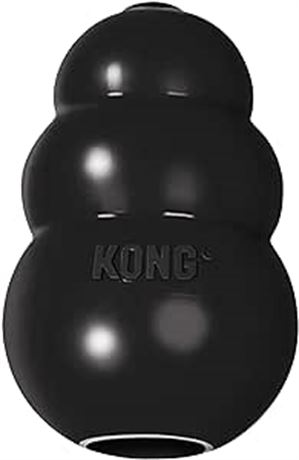 KONG Extreme - Durable Rubber Chew Toy for Power Chewers, Black