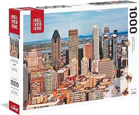 Pierre Belvédère • 1000-Piece Puzzle • Downtown Montreal, Quebec • 68 x 48 cm