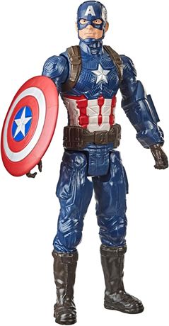 Marvel Avengers Titan Hero Series 12-Inch Captain America Action Figure