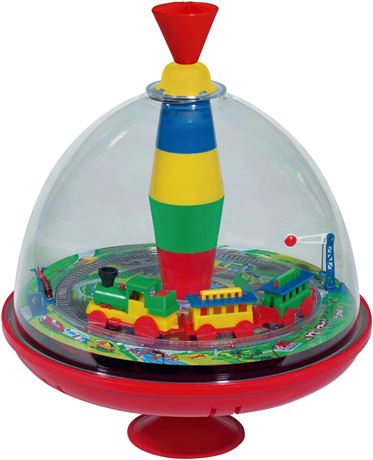 Classic Train Spinning Top Toy from KsmToys by Bolz. Real Action and Sounds