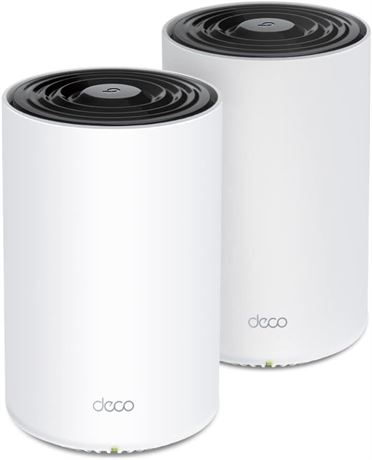 2-Pack TP-Link Deco AX6000 Dual-Band Mesh WiFi 6 System (Deco X80)