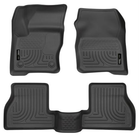Husky 2012-2015 Ford Focus FRONT & 2ND SEAT FLOOR LINERS