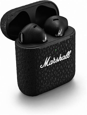 Marshall Minor III - True Wireless In-Ear Headphones, 25 Hours Playtime, Black