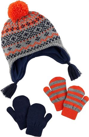24M Simple Joys by Carter's Boys' Hat and Mitten Set