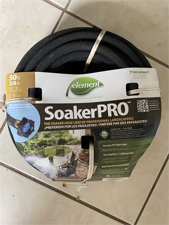 SoakerPRO - 50’ long, 3/8” hose