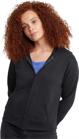 2XL - Women's EcoSmart Full-Zip Hoodie Sweatshirt