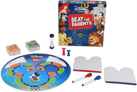 Beat The Parents Disney Edition Board Game, Kids vs. Parents