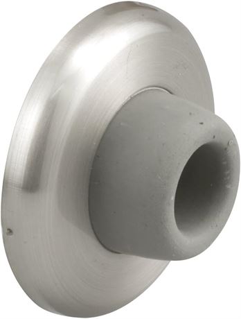 Prime-Line Products J 4540 Door Wall Stop, 2-1/2-Inch Diameter, Concave, Brushed