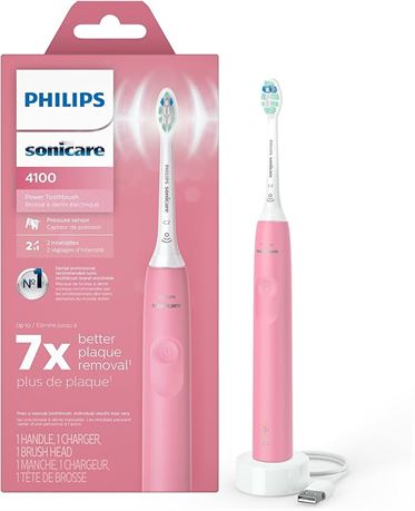 Deep Pink Philips Sonicare 4100 Power Toothbrush