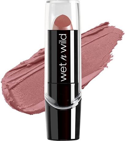 Wet n Wild 530D Silk finish lipstick, 0.13 Ounce, Dark Pink Frost