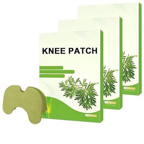Wellknee Wormwood Patch for Knee (30PCS)