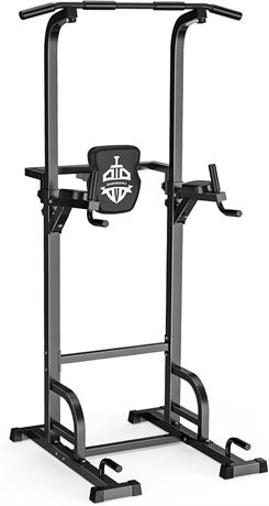 Sportsroyals Power Tower Pull Up Dip Station Assistive Trainer Multi-Function