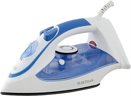 Steam Iron for Clothes, Non-stick Soleplate Iron
