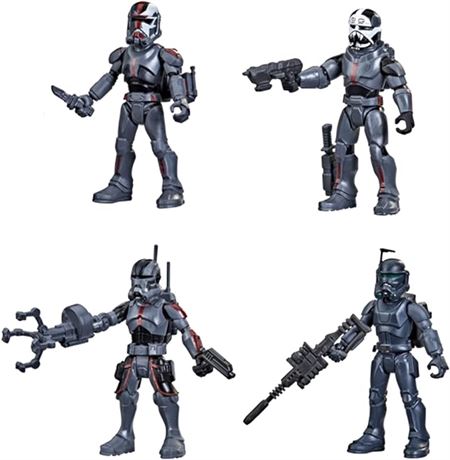 Hasbro Star Wars Mission Fleet Clone Commando Clash 2.5-Inch-Scale Action Figure