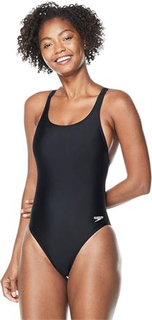 Size 32 Speedo Women's Pro LT Super Pro Swimsuit, Black
